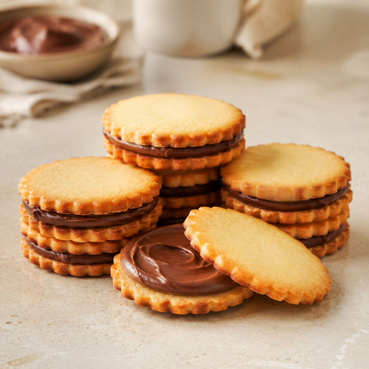 Biscuits façon Prince au chocolat faits maison - Cookolab Reims
